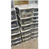 Image 1 : (2) 3-DRAWER ORGANIZERS OF ASSORTED PLAYMOBIL ACCESSORIES