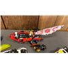 Image 6 : ASSORTED ASSEMBLED LEGO VEHICLE TOYS