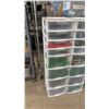 Image 1 : 8-DRAWER ORGANIZER OF ASSORTED LEGO TOYS & ACCESSORIES