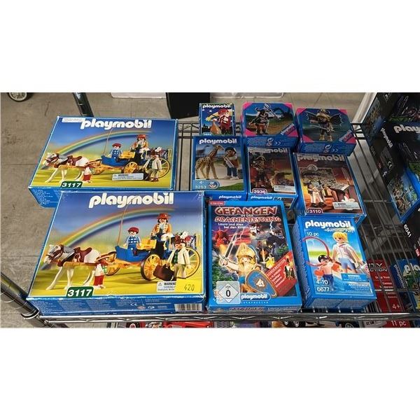 (12) ASSORTED PLAYMOBIL TOYS