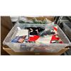 Image 4 : BOX OF ASSORTED MOTORSPORT BUILDING TOYS