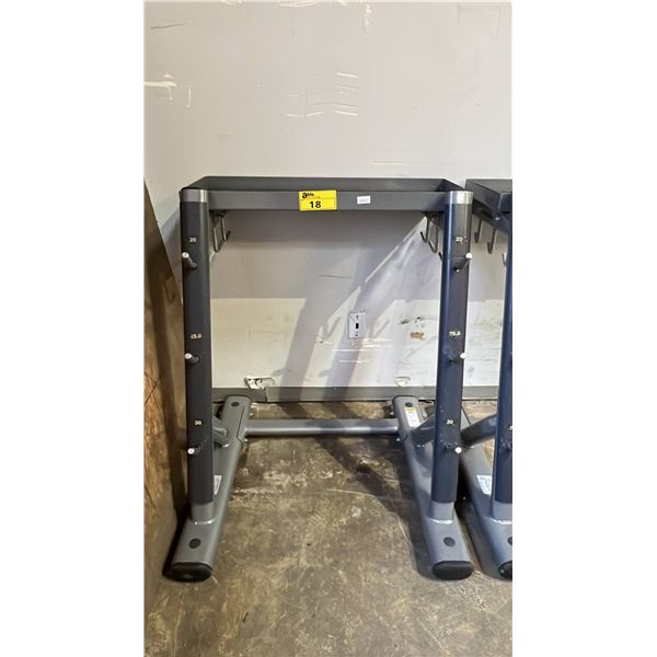 LIFE FITNESS WEIGHT RACK
