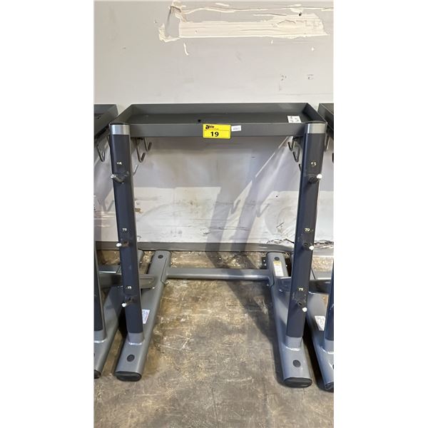 LIFE FITNESS WEIGHT RACK