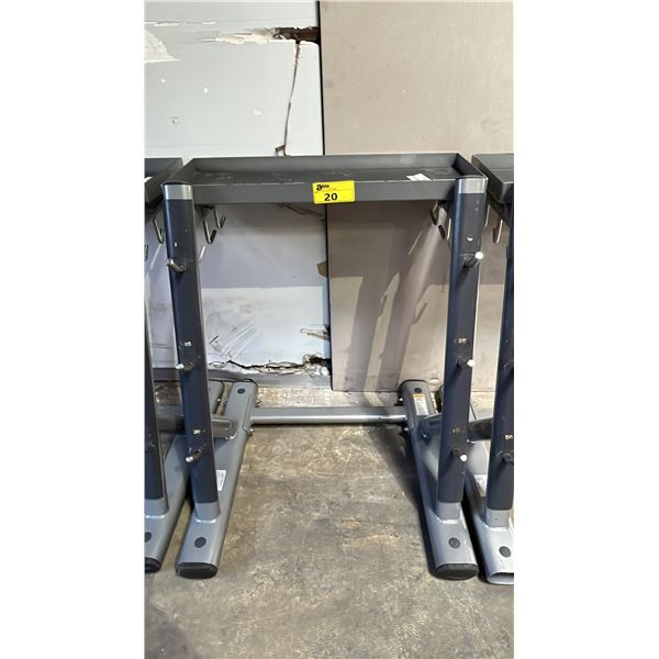 LIFE FITNESS WEIGHT RACK