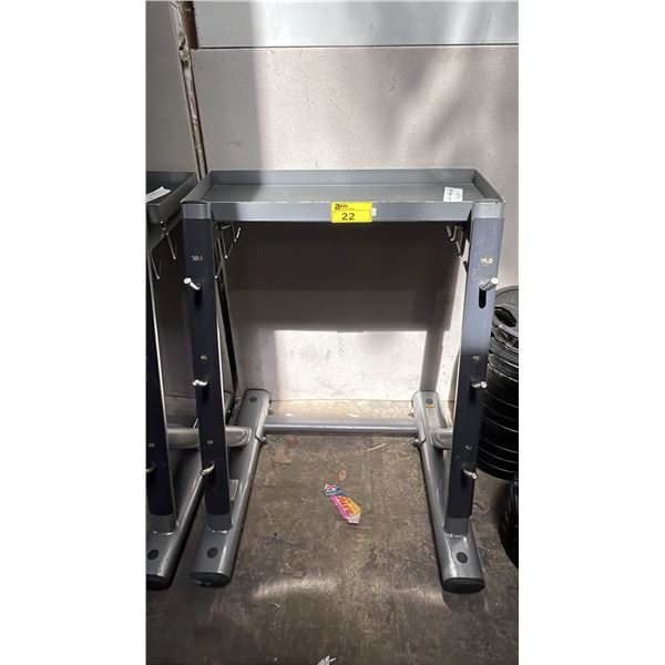 LIFE FITNESS WEIGHT RACK