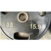 Image 2 : (2) UMAX 2" OLYMPIC 35LB/15.9KG WEIGHT PLATES