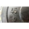 Image 2 : (2) YORK 2" OLYMPIC 45LB WEIGHT PLATES