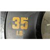 Image 2 : (2) ROGUE 2" OLYMPIC 35LB WEIGHT PLATES