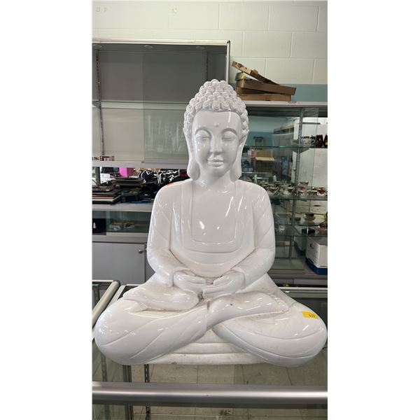 27" TALL SEATED BUDDHA STATUE