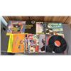 Image 5 : TOTE OF 2-WAY RADIOS, GROGU MUG, ASSORTED VINTAGE LP RECORDS & MORE