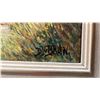 Image 2 : FRAMED ORIGINAL OIL ON CANVAS LANDSCAPE SIGNED DV BALEN