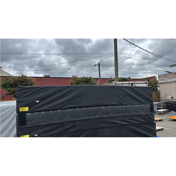 HEAVY DUTY FOAM GYM MAT 8FT X 40" X 14"