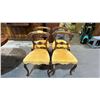 Image 1 : (4) VICTORIAN BALLOON BACK CHAIRS
