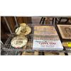 Image 2 : SHELF OF ASSORTED WALL ART & VINTAGE BUNNYKINS CHINA