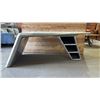 Image 6 : RIVETED ALUMINUM AVIATOR WING DESK