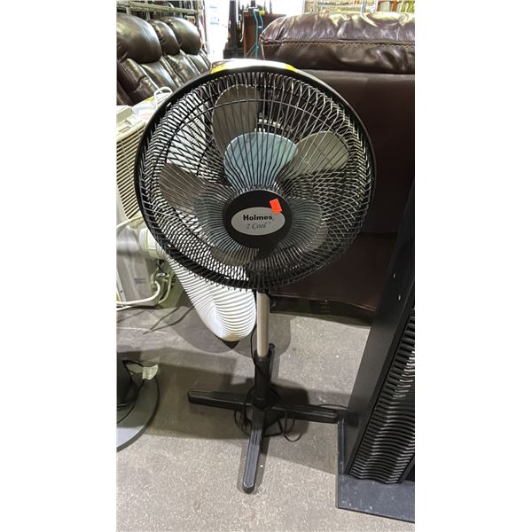 HOLMES 2 COOL PEDESTAL FLOOR FAN