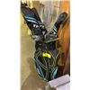 Image 1 : POWERBILT TPX GOLF BAG WITH CLUBS