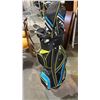 Image 3 : POWERBILT TPX GOLF BAG WITH CLUBS