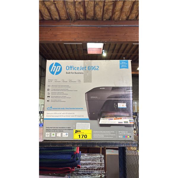 HP OFFICEJET 6962 PRINTER