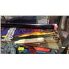 Image 4 : SHELF OF ASSORTED UMBRELLAS 7& FLAGS