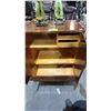 Image 3 : VINTAGE WOOD ART DECO LINEN CABINET