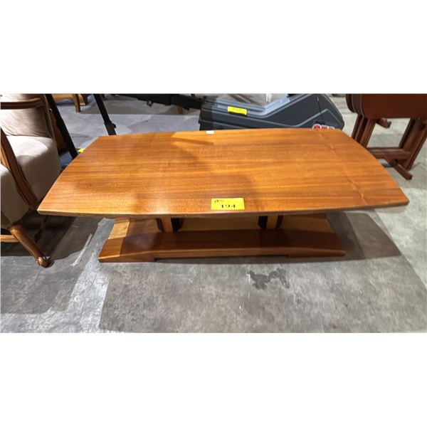 MID CENTURY MODERN TEAK DINING TABLE
