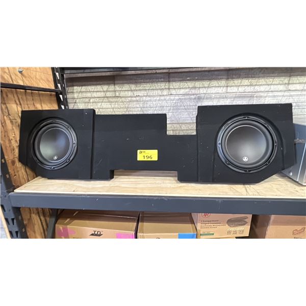 JL AUDIO ENCLOSED SUBWOOFER SYSTEM