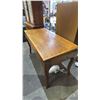 Image 3 : FRENCH PROVINCIAL STYLE OAK DESK