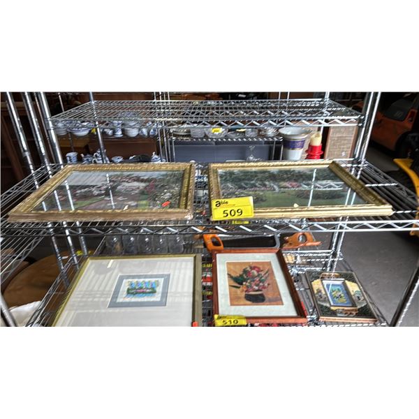 (2) VINTAGE FRAMED PRINTS