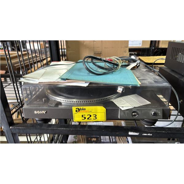 SONY PS-X4 AUTOMATIC STEREO TURNTABLE SYSTEM