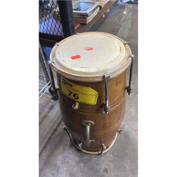 MANGO WOOD DHOLAK DRUM