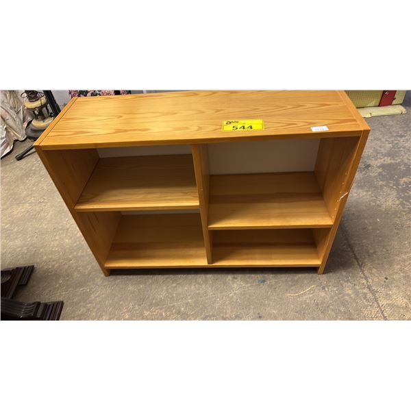 4-CUBBY WOOD STORAGE UNIT