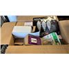 Image 2 : BOX OF 4.5W 3000K CANDLE SHAPED LED LIGHTS & BOX OF ASSORTED LIGHT BULBS