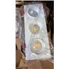 Image 3 : (2) GROUND MOUNTED RECESSED LIGHTS (2) 3 HEAD 36W GIMBAL LIGHTS