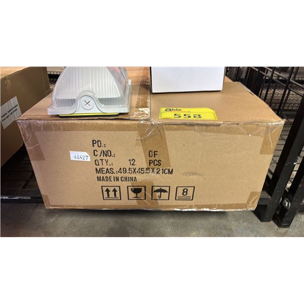 BOX OF LED WALL MOUNT LIGHTS