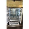 Image 2 : HISENSE 36" WIDE STAINLESS STEEL FRENCH DOOR FRIDGE WITH BOTTOM FREEZER DRAWER
