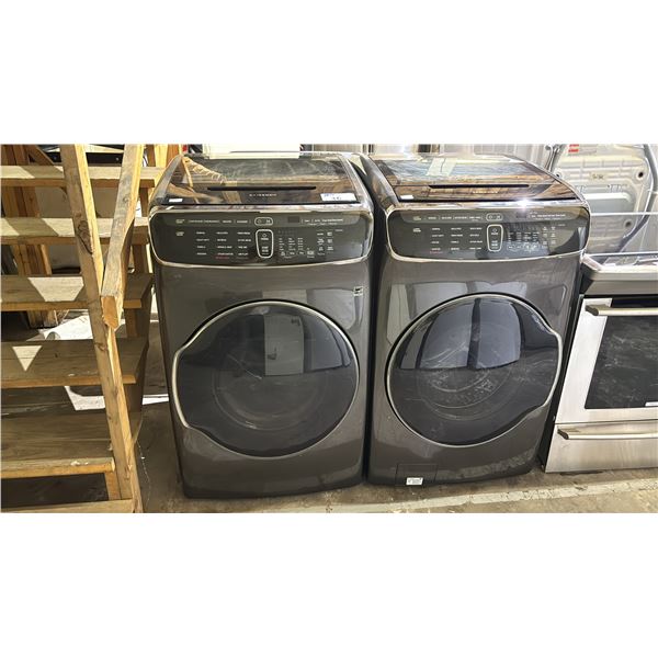 SAMSUNG FRONT LOAD WASHER & DRYER SET WITH FLEX WASH/FLEX DRY