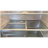Image 4 : SAMSUNG 32" WIDE STAINLESS STEEL SWING DOOR FRIDGE WITH BOTTOM FREEZER DOOR & CHILD LOCK