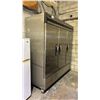 Image 2 : MASTER-BILT FUSION SERIES STAINLESS STEEL 3-DOOR COMMERCIAL FREEZER