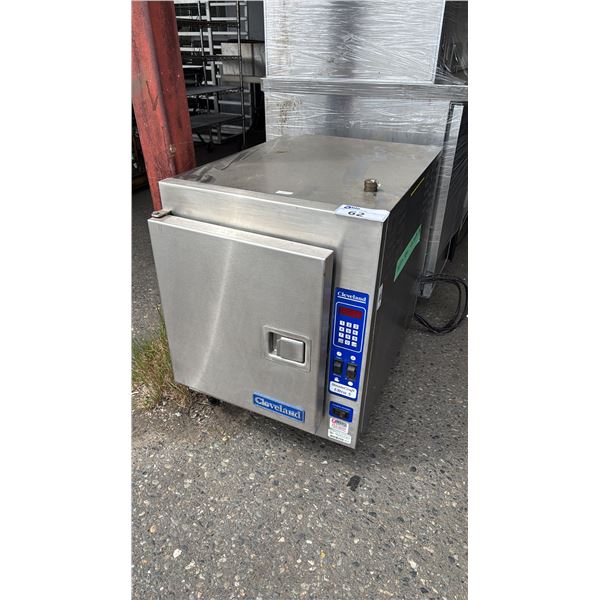 CLEVELAND STEAMCRAFT ULTRA 5 STAINLESS STEEL ELECTRIC CONVECTION STEAMER