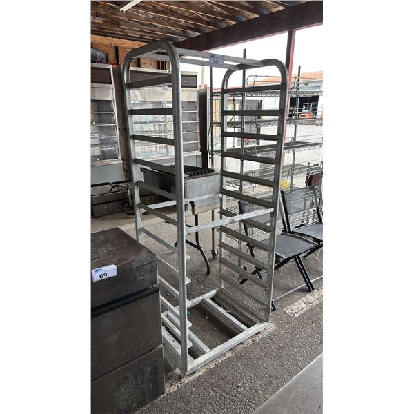 ALUMINUM 15-TIER  BUN PAN RACK