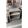 Image 1 : STAINLESS STEEL 3-TIER MOBILE PREP TABLE