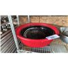Image 2 : SHELF OF ASSTD. COOKWARE: WOK, MESH STRAINERS, STAINLESS STEEL MIXING BOWL & MORE