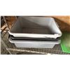 Image 2 : COMMERCIAL FRENCH FRY CUTTER & ASSORTED PLASTIC TUBS