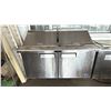 Image 1 : ATOSA STAINLESS STEEL COMMERCIAL 4-DOOR FOOD PREP REFRIGERATOR