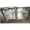 Image 4 : ATOSA STAINLESS STEEL COMMERCIAL 4-DOOR FOOD PREP REFRIGERATOR