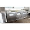 Image 1 : TRUE COMMERCIAL STAINLESS STEEL 3-DOOR WORKTOP REFRIGERATOR