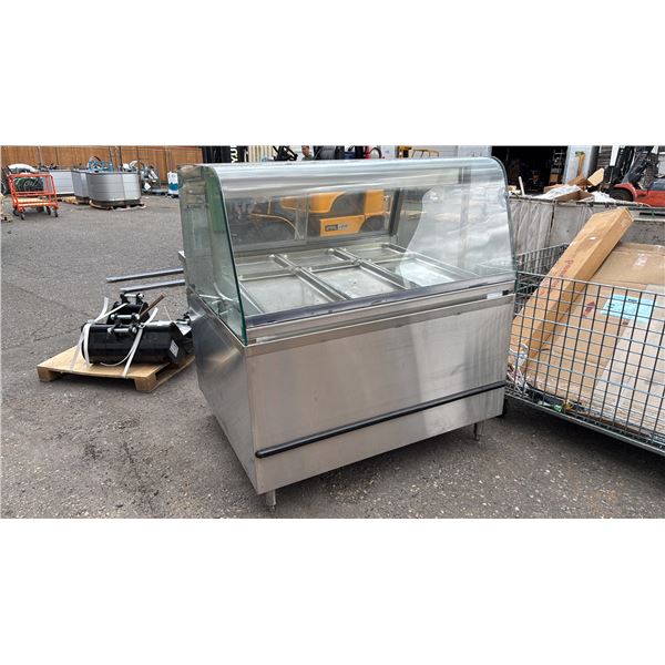COMMERCIAL STAINLESS STEEL FOOD DISPLAY WARMER