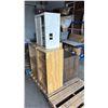 Image 1 : PALLET OF ASSORTED SHELVES & STORAGE CABINETS *MUST TAKE ALL ON PALLET*