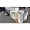 Image 4 : (2) PALLETS OF ASSORTED WHITE WOOD SHELVES *MUST TAKE ALL ON PALLETS*